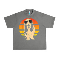Tornado retro basset hound t shirt men women kids gift t shirt Urban Heavy Tee - linhVisuals