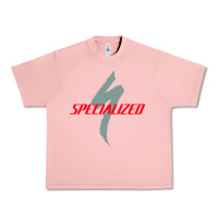 Salmon Specialized Bikes Bicycle Urban Heavy Tee - linhVisuals
