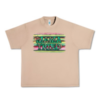 Burro Floral Mama Tried Urban Heavy Tee - Jasminsmagicworld