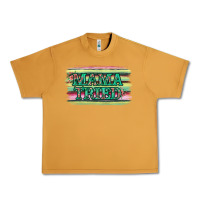 Peanut Butter Floral Mama Tried Urban Heavy Tee - Jasminsmagicworld