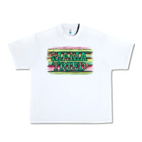 White Floral Mama Tried Urban Heavy Tee - Jasminsmagicworld