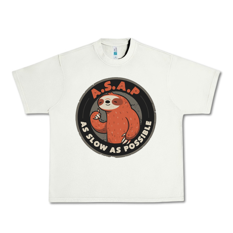 As Slow As Possible Urban Heavy Tee by linhVisuals | Teevron