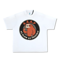 White as slow as possible Urban Heavy Tee - linhVisuals