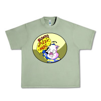 Oil Green bloaty pizza hog Urban Heavy Tee - linhVisuals