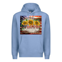 Colony Blue patriotic mawmaw tumbler Premium Hoodie - BarkalooDesign