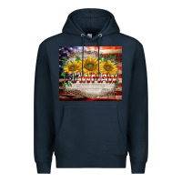 Navy patriotic mawmaw tumbler Premium Hoodie - BarkalooDesign