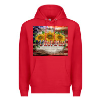 Red patriotic mawmaw tumbler Premium Hoodie - BarkalooDesign