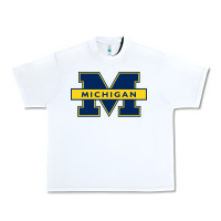 White michigan Urban Heavy Tee - linhVisuals