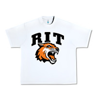 White tiger Urban Heavy Tee - linhVisuals
