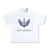 White suitable-st-battlehawks-worn Urban Heavy Tee - linhVisuals