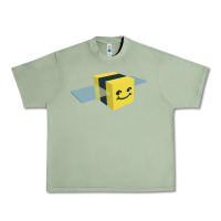 Oil Green Bee Swarm Simulator Urban Heavy Tee - linhVisuals