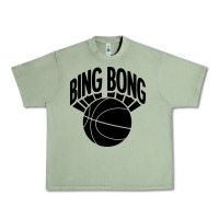 Oil Green black bing bong Urban Heavy Tee - linhVisuals