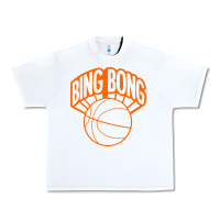 White Bing Bong New York Urban Heavy Tee - linhVisuals
