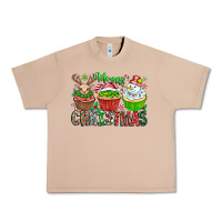 Burro Merry Christmas Urban Heavy Tee - CowhideDigitalArt