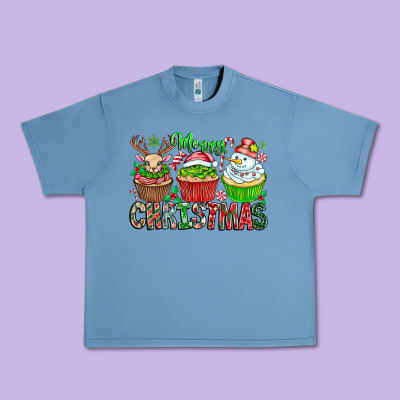 Merry Christmas Urban Heavy Tee Designed By Cowhidedigitalart