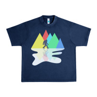 Navy bigfoot t  shirt bigfoot   bigfoot 8 Urban Heavy Tee - linhVisuals
