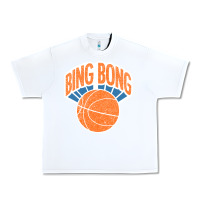 White Bing Bong Vintage Urban Heavy Tee - linhVisuals