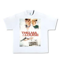 White Thelma & Louise - CAR Urban Heavy Tee - linhVisuals