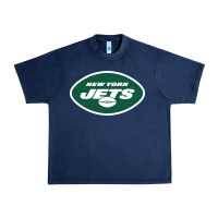 Navy suitable-new-york-jets-worn Urban Heavy Tee - linhVisuals