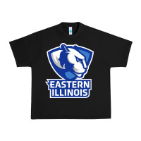 Black eastern illinois panthers Urban Heavy Tee - linhVisuals