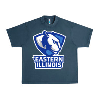 Midnight Navy eastern illinois panthers Urban Heavy Tee - linhVisuals
