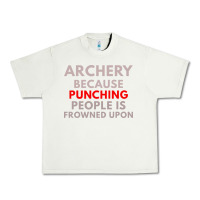 Pistachio archery because punching people is frowned upon Urban Heavy Tee - linhVisuals