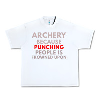 White archery because punching people is frowned upon Urban Heavy Tee - linhVisuals