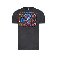 Vintage Black american mama Vintage Tee - CowhideDigitalArt