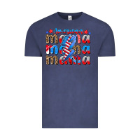 Vintage Denim american mama Vintage Tee - CowhideDigitalArt