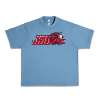 Pebble Blue jacksonville state gamecocks Urban Heavy Tee - linhVisuals