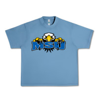 Pebble Blue morehead state eagles Urban Heavy Tee - linhVisuals
