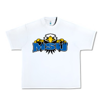 White morehead state eagles Urban Heavy Tee - linhVisuals