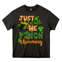 Asphalt Just call me pinch charming St. Patricks Day Heavy Core Tee - FaDigitalArtStudio