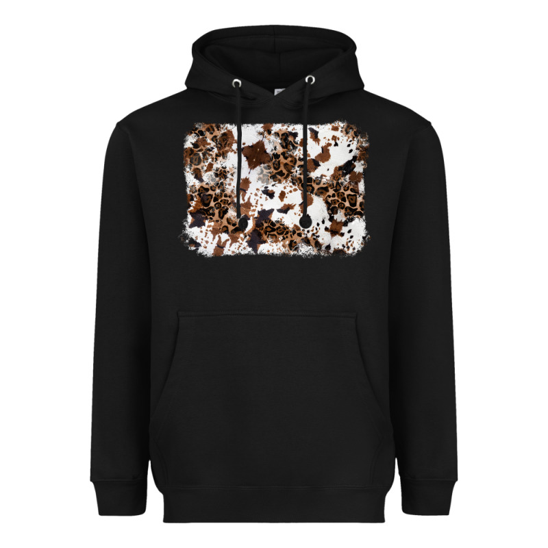 Cowhide Leopard Background Heavyweight Hoodie by RanaPortraitStore | Teevron