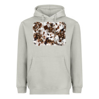 Moon Dust cowhide leopard background Heavyweight Hoodie - RanaPortraitStore