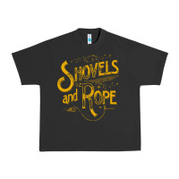 Pigment Black shovels & rope müsic Urban Heavy Tee - linhVisuals