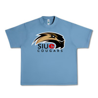 Pebble Blue siu edwardsville cougars Urban Heavy Tee - linhVisuals