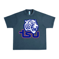 Midnight Navy tennessee state tigers Urban Heavy Tee - linhVisuals