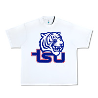 White tennessee state tigers Urban Heavy Tee - linhVisuals