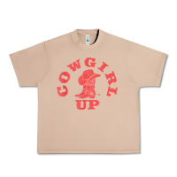 Burro cowgirl up leopad hat boot rodeo western country southern t shirt Urban Heavy Tee - linhVisuals