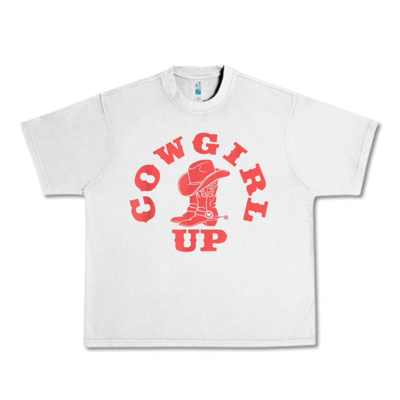 Cowgirl Up Leopad Hat Boot Rodeo Western Country Southern T Shirt Urban Heavy Tee by linhVisuals | Teevron