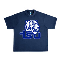 Navy tennessee state tigers Urban Heavy Tee - linhVisuals