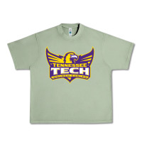 Oil Green tennessee tech golden Urban Heavy Tee - linhVisuals