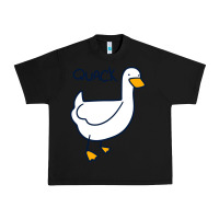 Black quack duck Urban Heavy Tee - linhVisuals