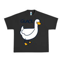 Pigment Black quack duck Urban Heavy Tee - linhVisuals