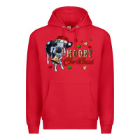 Red mooey christmas Premium Hoodie - RanaPortraitStore