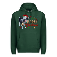 Sports Green mooey christmas Premium Hoodie - RanaPortraitStore