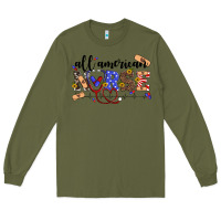 Army Green all american nurse Long Sleeve Tee - Artiststas