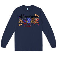 Navy all american nurse Long Sleeve Tee - Artiststas