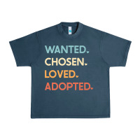 Midnight Navy adoption day announcement   wanted chosen loved adopted premium t shir Urban Heavy Tee - linhVisuals